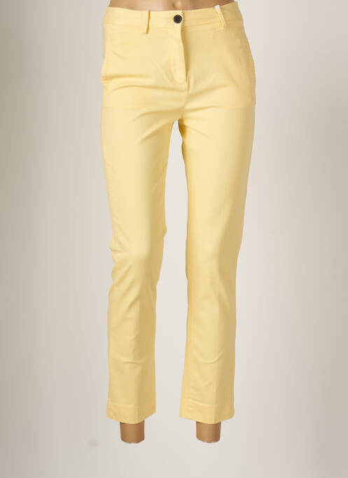 Pantalon chino galben TOMMY HILFIGER femeie