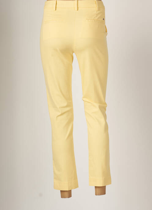 Pantalon chino galben TOMMY HILFIGER femeie