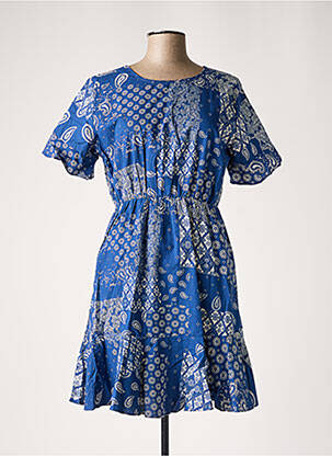 Rochie scurtă albastru GRACE & MILA femeie