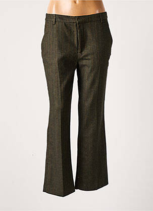 Pantalon evazat verde HOD femeie