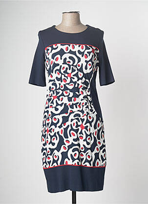 Rochie midi albastru FRANK WALDER femeie