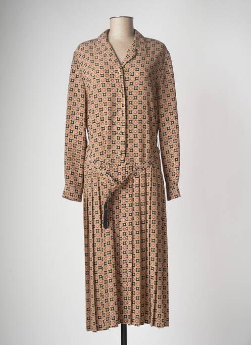 Rochie lungă galben MARCELLE GRIFFON femeie