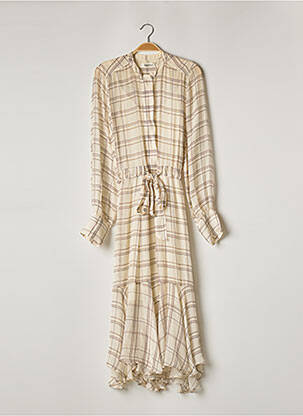 Rochie lungă bej MAGALI PASCAL femeie