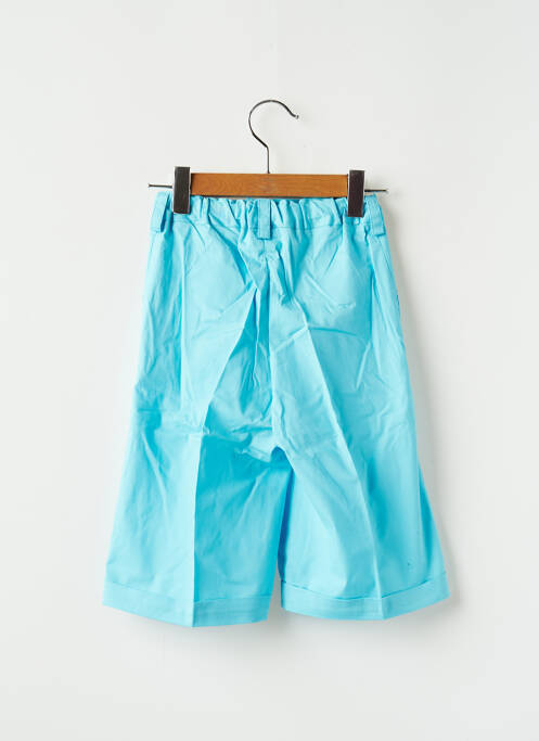 Pantalon larg albastru TINA KELY fată