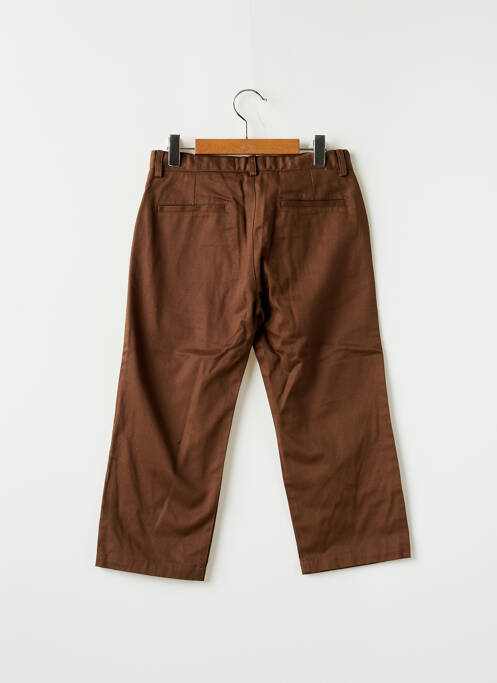 Pantalon drept maro L'ILE AUX FEES fată