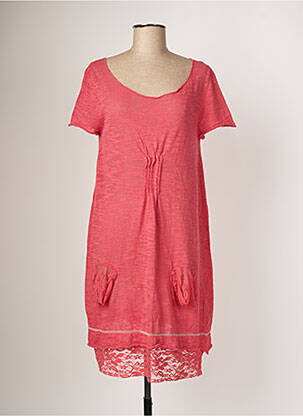 Rochie midi roz CRISTINA GAVIOLI femeie