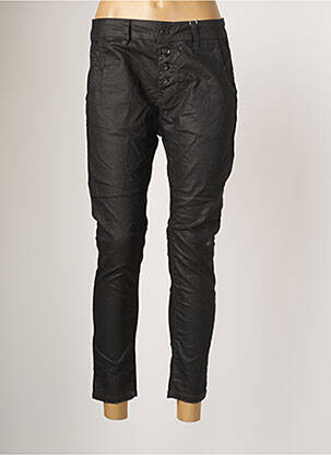Pantalon slim elasticitate mărime normală negru R JEANS femeie