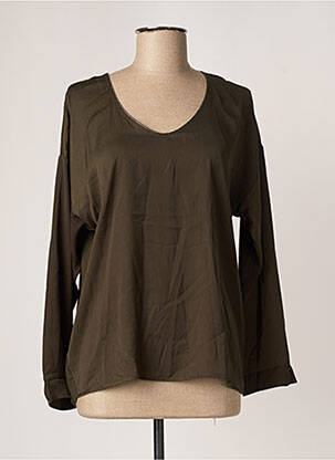 Top verde LAUREN VIDAL femeie