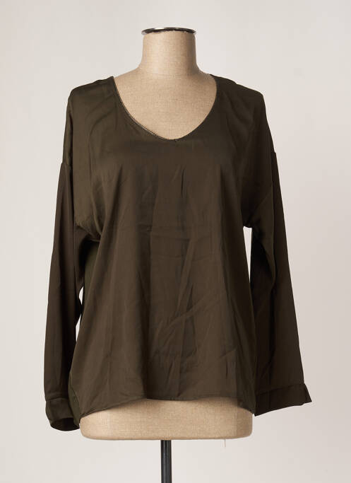 Top verde LAUREN VIDAL femeie