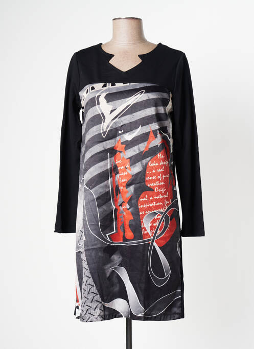 Rochie scurtă negru MALOKA femeie