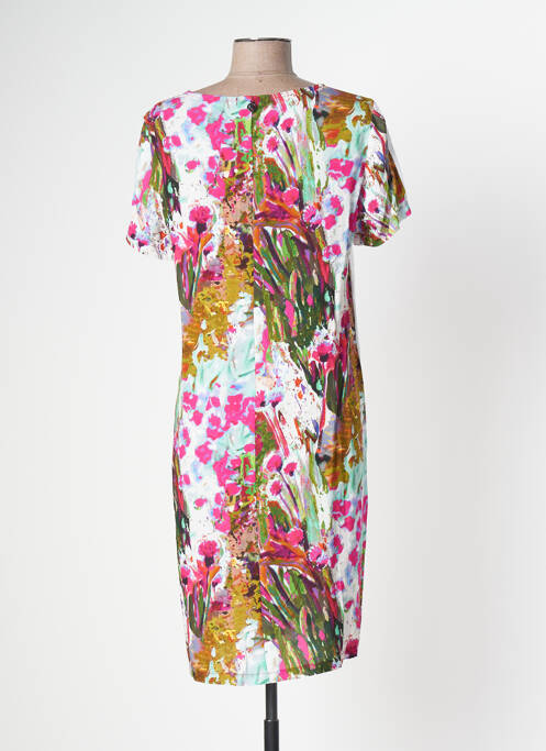 Rochie midi roz MALOKA femeie