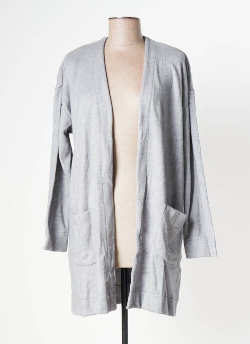 Vestă cu mâneci lungi gri LILY & ME femeie