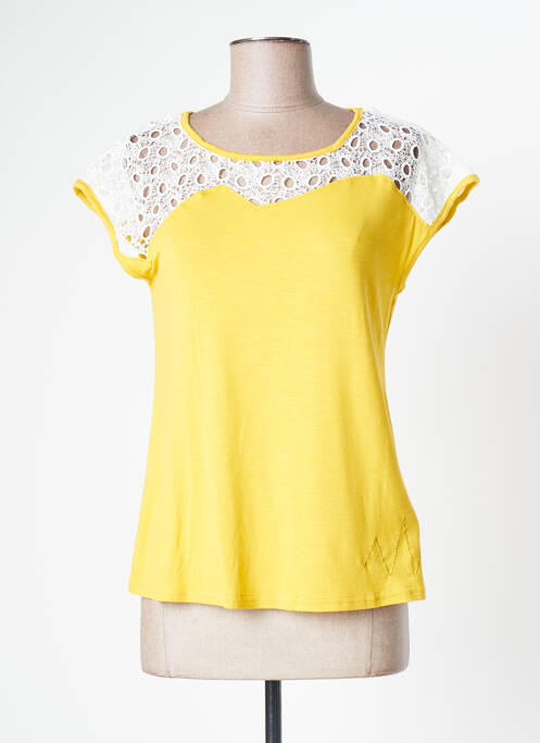 Top galben MADO ET LES AUTRES femeie