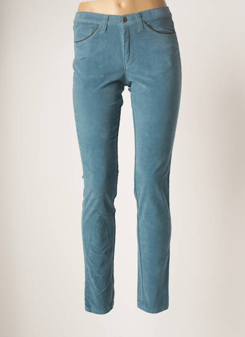 Pantalon slim albastru WALTRON femeie