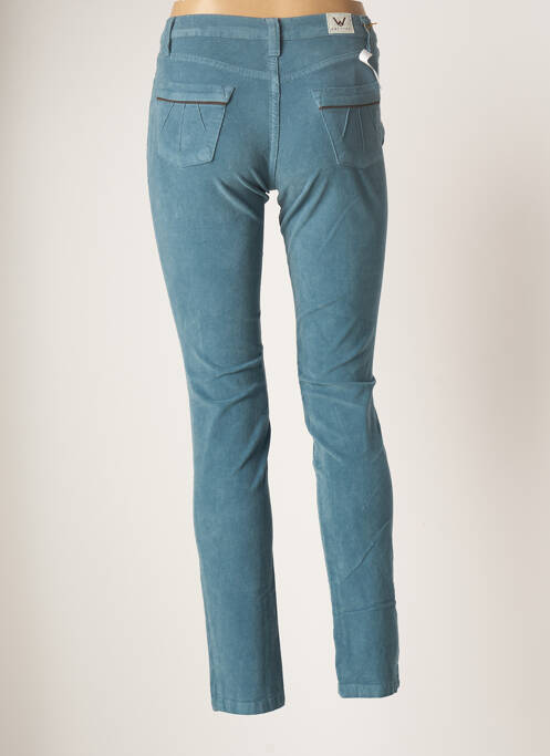 Pantalon slim albastru WALTRON femeie