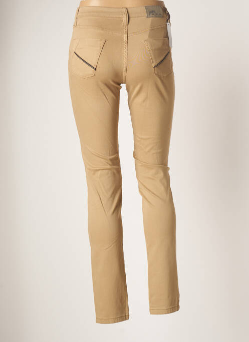 Pantalon slim bej WALTRON femeie