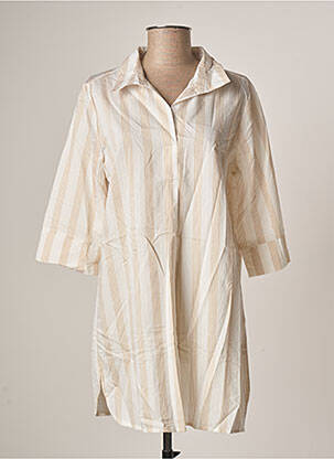 Tunică mâneci lungi bej YEST femeie