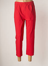 Pantalon 7/8 elasticitate mărime normală roșu OLIVER JUNG femme