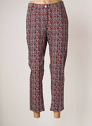 Pantalon slim roșu GUY DUBOUIS femeie