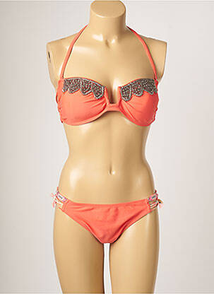 Costum de baie din două piese portocaliu AMENAPIH femeie