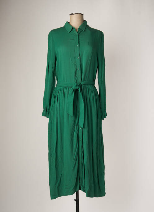 Rochie lungă verde DROLATIC femeie