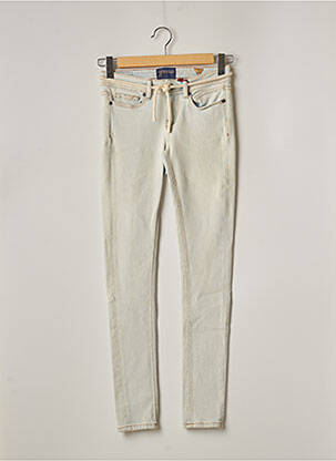 Blugi cu croială slim albastru MADEMOISELLE GARÇONNE femeie