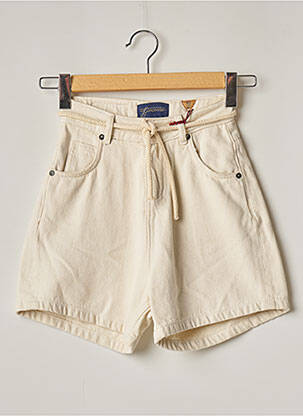 Șort bej MADEMOISELLE GARÇONNE femeie