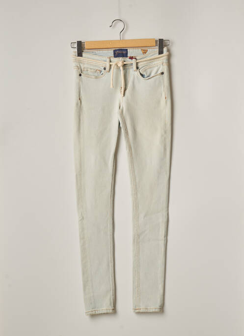 Blugi cu croială slim albastru MADEMOISELLE GARÇONNE femeie