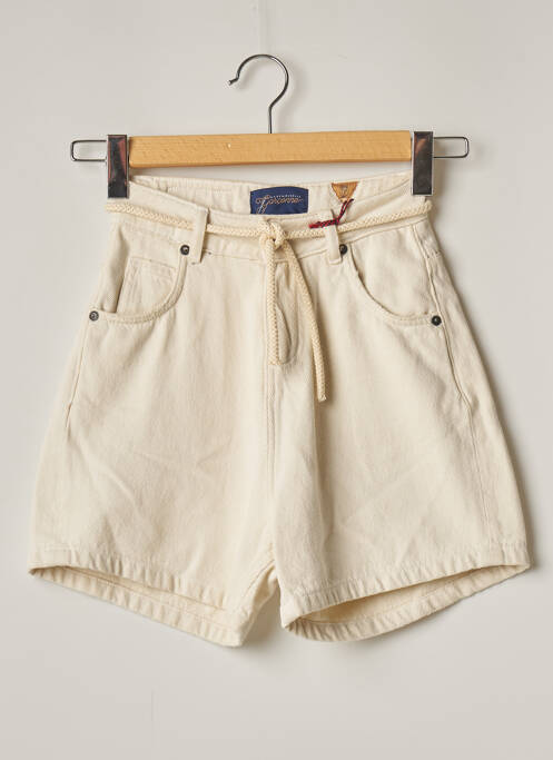 Șort bej MADEMOISELLE GARÇONNE femeie