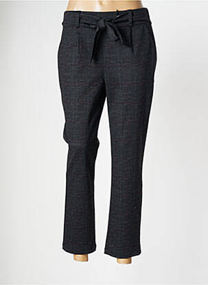 Pantalon drept gri QUATRE VINGT JOURS femeie