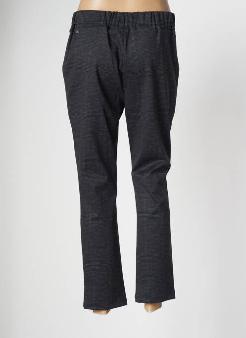 Pantalon drept gri QUATRE VINGT JOURS femeie