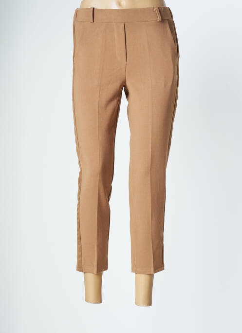 Pantalon 7/8 maro QUATRE VINGT JOURS femeie