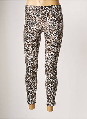 Pantalon 7/8 maro R.DISPLAY femeie