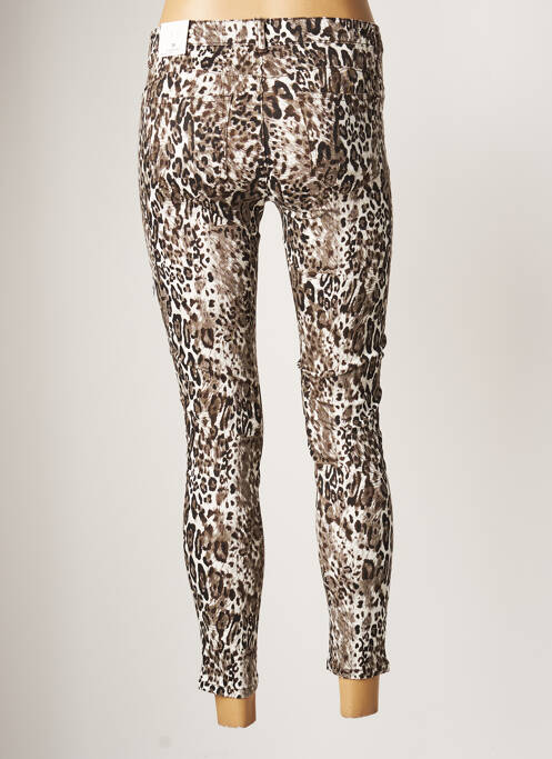 Pantalon 7/8 maro R.DISPLAY femeie