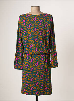 Rochie midi mâneci lungi mâneci lungi verde ZILCH femeie