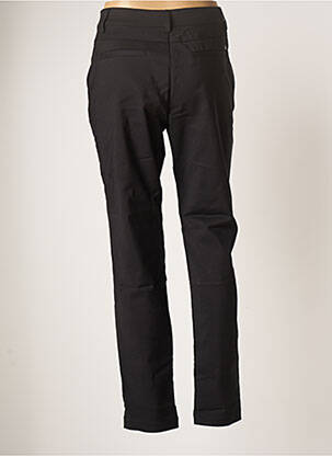 Pantalon chino închidere cu fermoar sub clapetă cu cârlig mărime normală negru CREAM femeie