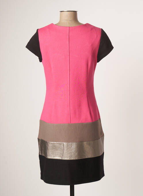 Rochie scurtă roz MISS CAPTAIN femeie