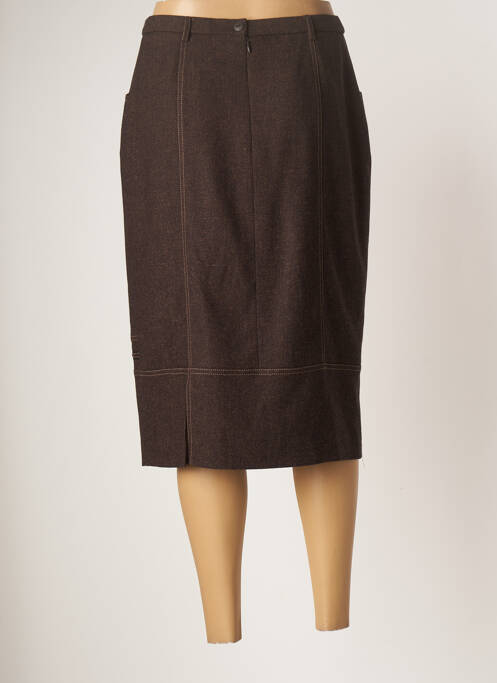 Fustă midi maro PAUPORTÉ femeie