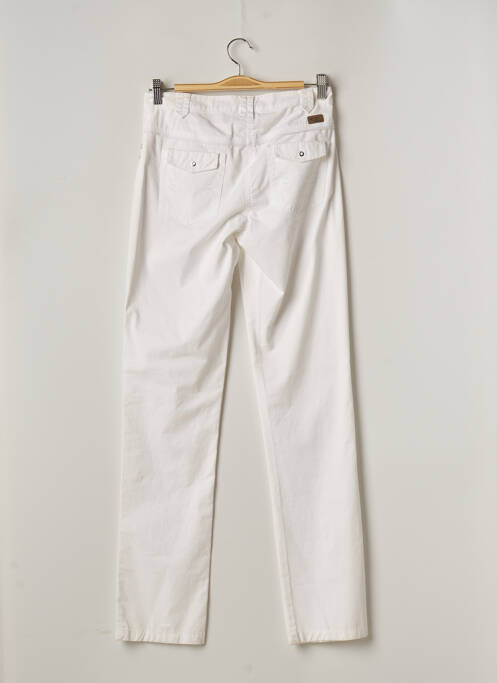 Pantalon drept alb THALASSA femeie