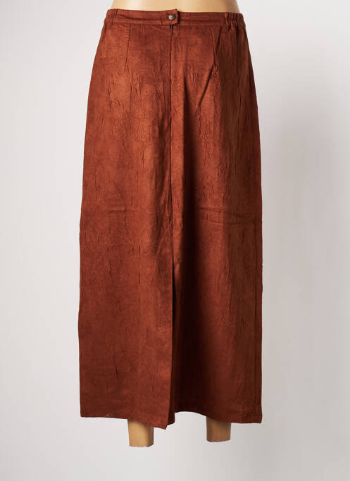 Fustă lungă maro JAC JAC femeie