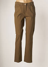 Pantalon slim broderie cu nituri mărime normală verde AGATHE & LOUISE femme