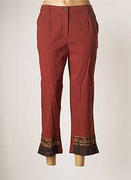 Pantalon 7/8 talie elastică mărime normală portocaliu JAC JAC femme