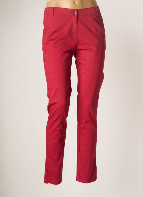 Pantalon chino roșu AGATHE & LOUISE femeie