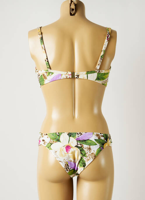 Costum de baie din două piese bej DAVID femeie