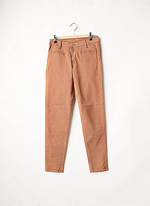 Pantalon slim maro DENIM STUDIO femeie