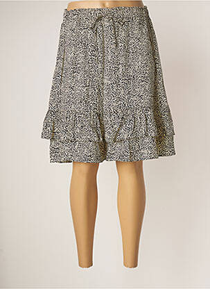 Fustă midi negru OUI femeie