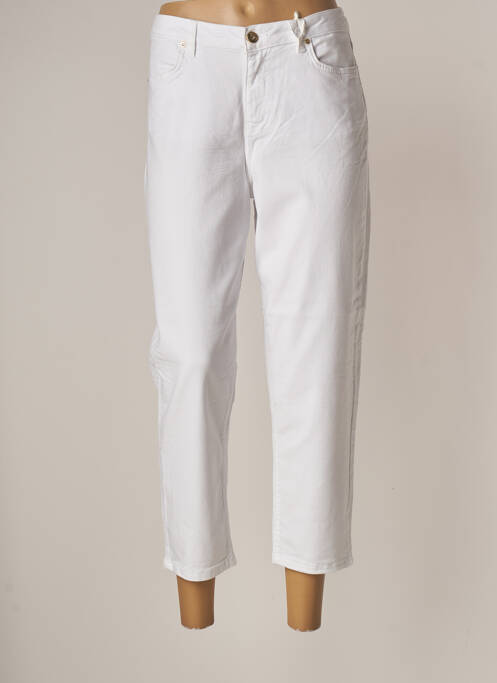Pantalon 7/8 alb FRACOMINA femeie