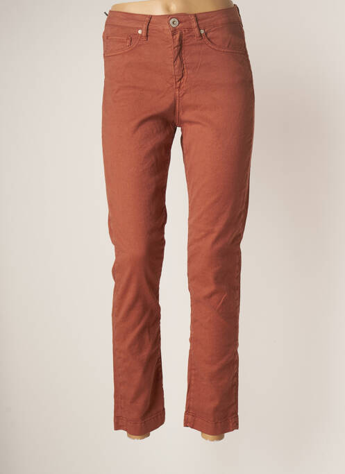 Pantalon slim maro DENIM STUDIO femeie