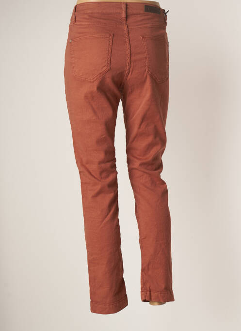 Pantalon slim maro DENIM STUDIO femeie