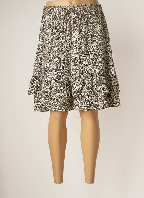 Fustă midi negru OUI femeie